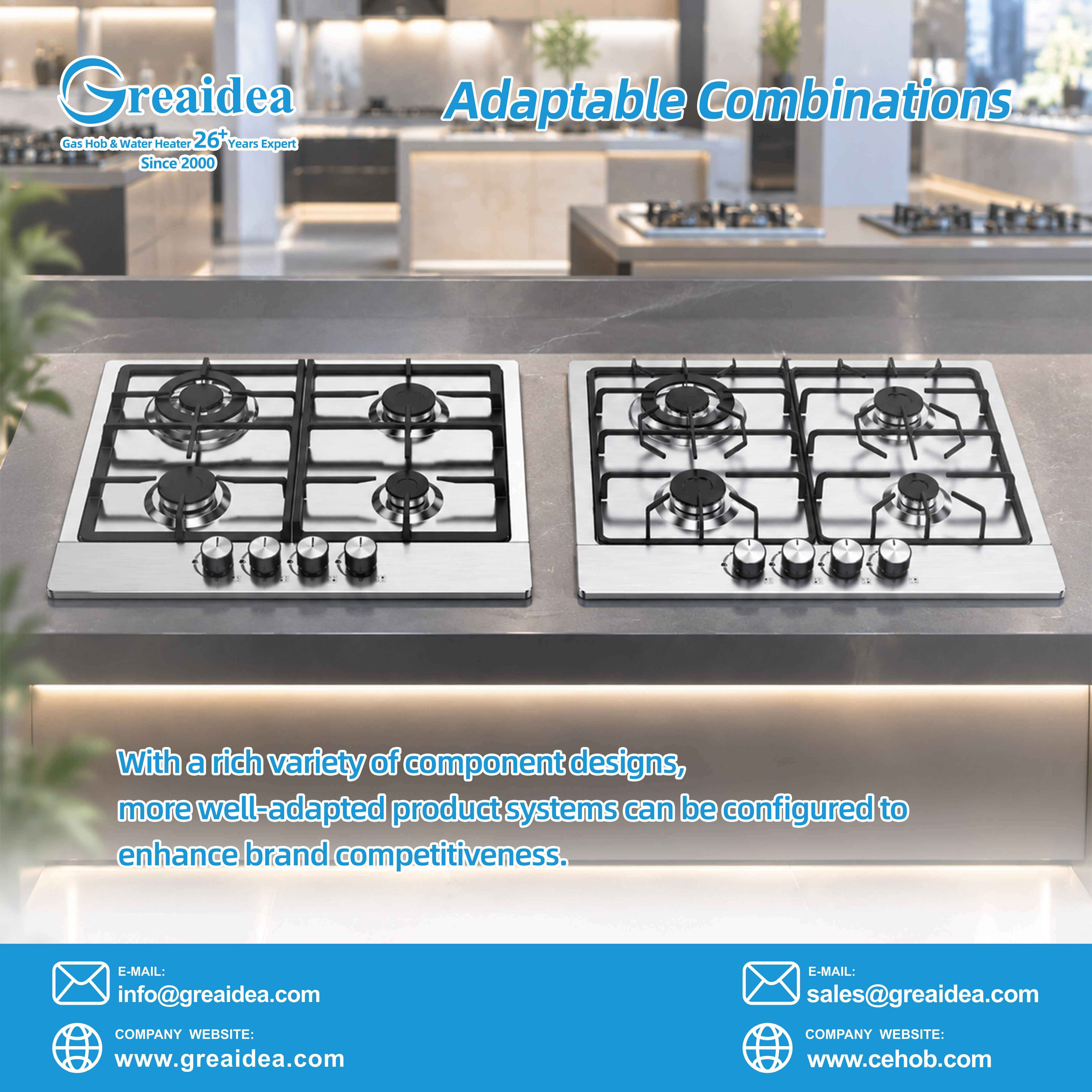 Cast Iron vs. Enamel Wire Pan Supports: How to Choose the Right Design for Your Gas Hob Product Line