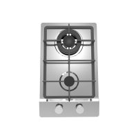 2 Burner Stainless Steel Gas Hob MGBS-312A|310mm