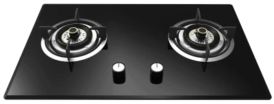2 Burner Glass Gas Hob HBG-732G1|730mm