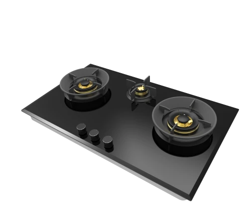 3 Burner Glass Gas Hob MGBG-873M7|870mm