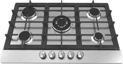 5 Burner Stainless Steel Gas Hob|MGBS-765B6|30 inch