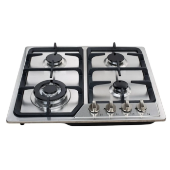 Encimera de gas de acero inoxidable de 4 quemadores|MGBS-604B2A|585 mm