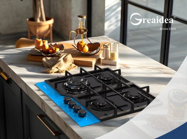 A Gas Hob in a Modern Kitchen?