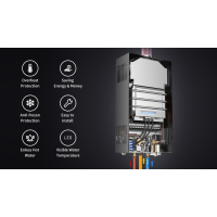 Flue Duct Gas Water Heater JSD-D17