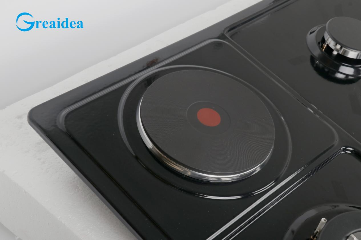 Enamel panel gas hob by Greaidea