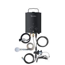 Calentador de agua a gas para acampar al aire libre JSC-B/W 5,5 l/8 l