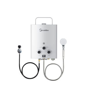 Calentador de agua a gas para acampar al aire libre JSC-B/W 5,5 l/8 l
