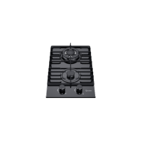 Placa de gas de vidrio de 2 quemadores MGBG-312T | 310 mm