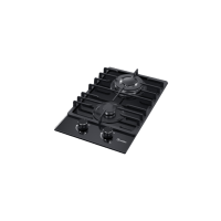Placa de gas de vidrio de 2 quemadores MGBG-312T | 310 mm