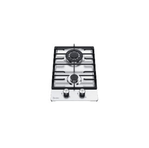 Placa de gas de acero inoxidable de 2 quemadores | MGBS-312T