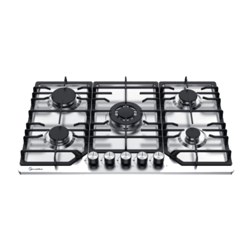 5 Burner Stainless Steel Gas Hob MGBS-765T|760mm