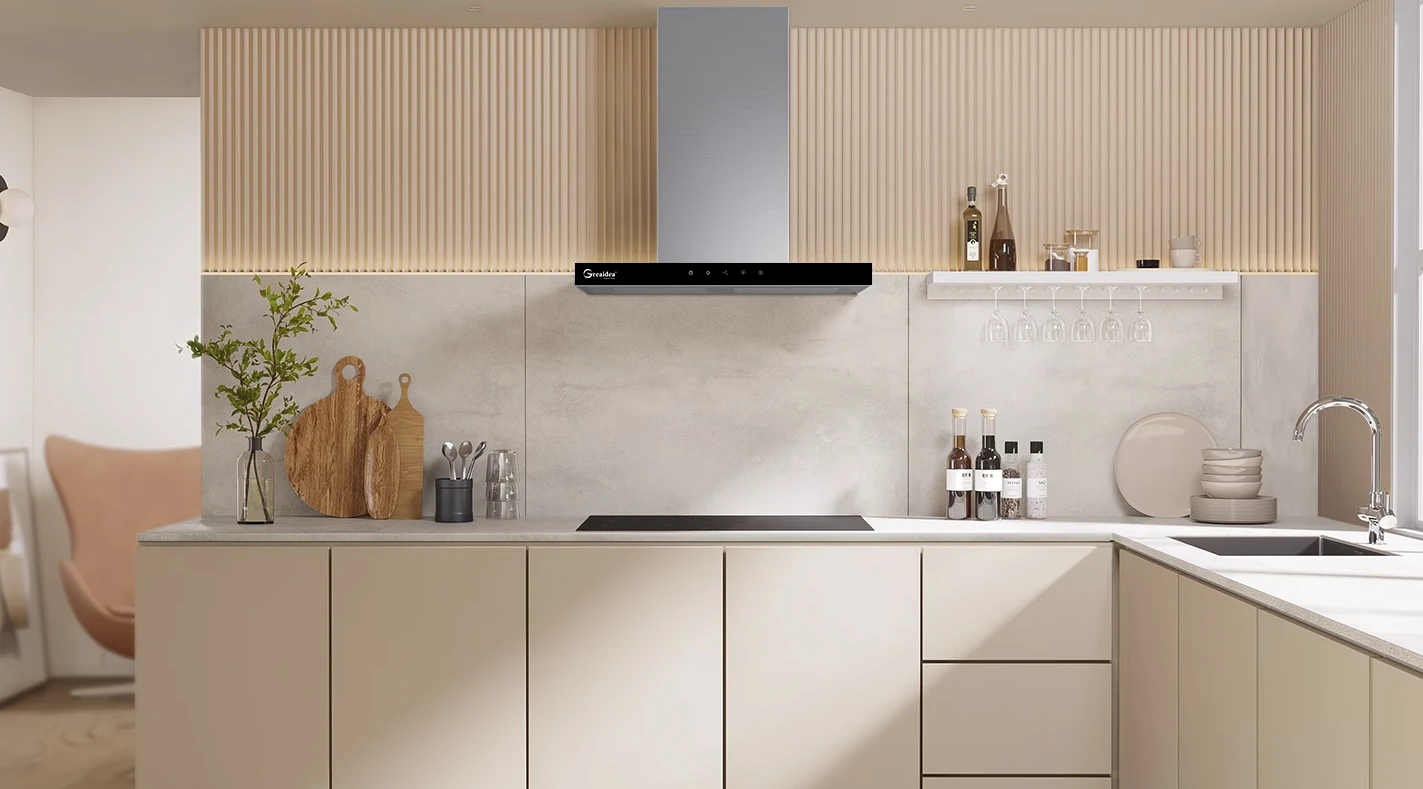 Greaidea's T-shape range hood