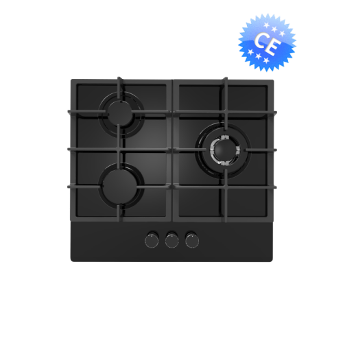 3 Burner Glass Gas Hob MGBG-603M2|600mm