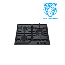 Placa de gas de vidrio de 3 quemadores de 24 pulgadas MGBG-603T | Compatible con OEM y ODM
