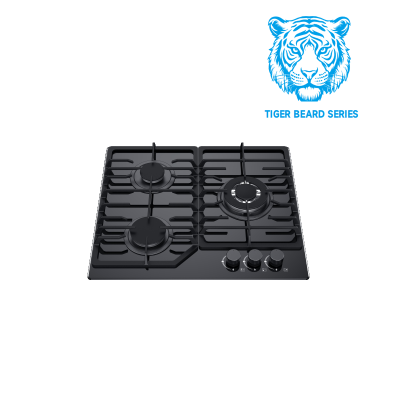 3 Burner Glass Gas Hob 24 Inch MGBG-603T|Support OEM&ODM