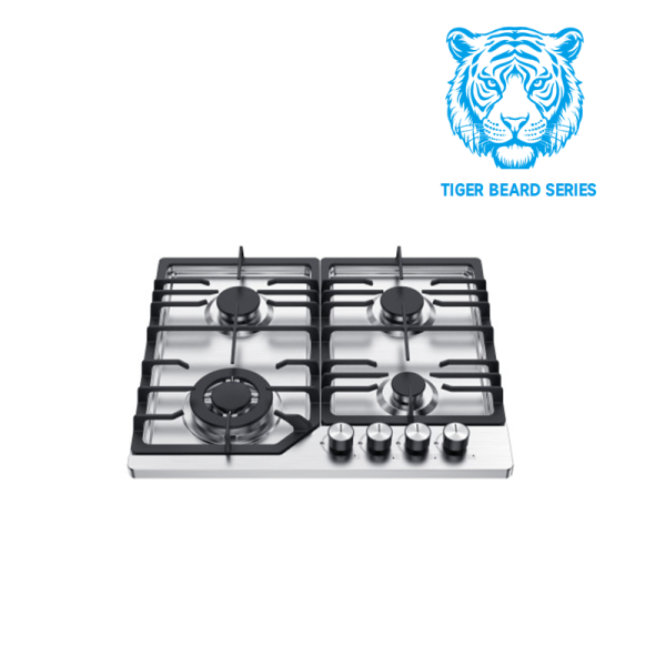 4 Burner Stainless Steel Gas Hob|MGBS-604T|590mm