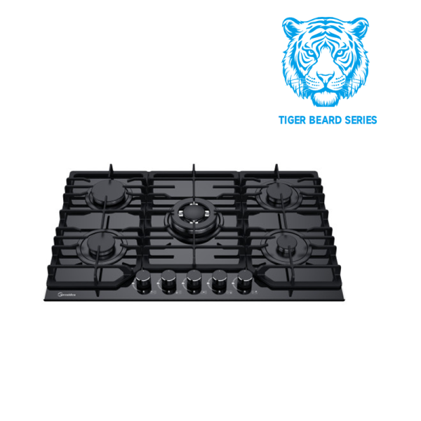 5 Burner Glass Gas Hob MGBG-775T|770mm