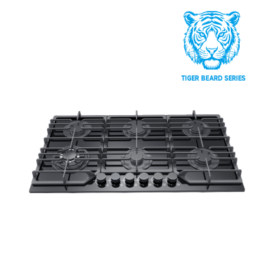 5 Burner Glass Gas Hob 30 Inch MGBG-876T|Support OEM&ODM