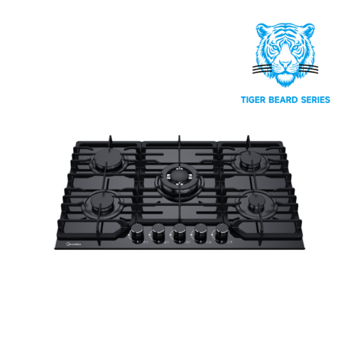 5 Burner Glass Gas Hob MGBG-775T|770mm