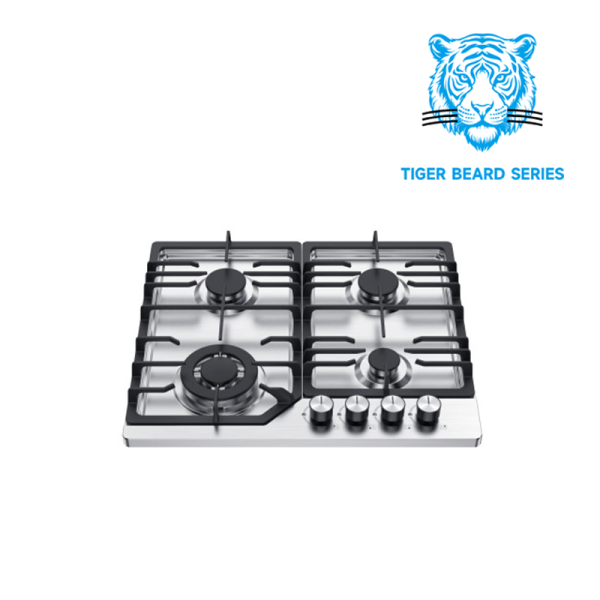 4 Burner Stainless Steel Gas Hob|MGBS-604T|590mm