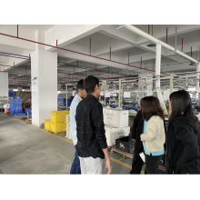 Customers visited Greaidea's gas hob factory and spoke highly of its manufacturing strength and product quality