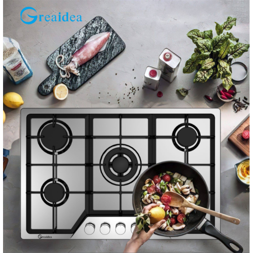 Why a gas hob can smoke?