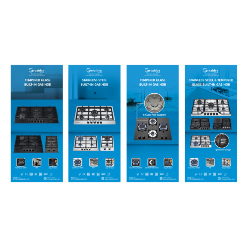 Высококачественные газовые плиты, водонагреватели и вытяжки Greaidea помогают мировому рынку