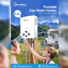 El calentador de agua para acampar Greaidea de 5,5 l marca el comienzo de una era conveniente de agua caliente para acampar.