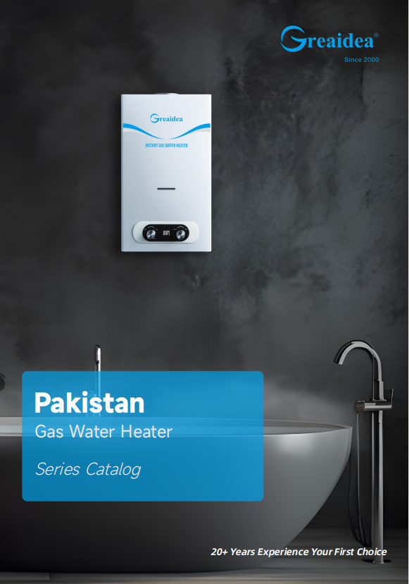 Catálogo Greaidea 2025 - Calentador de agua de Pakistán
