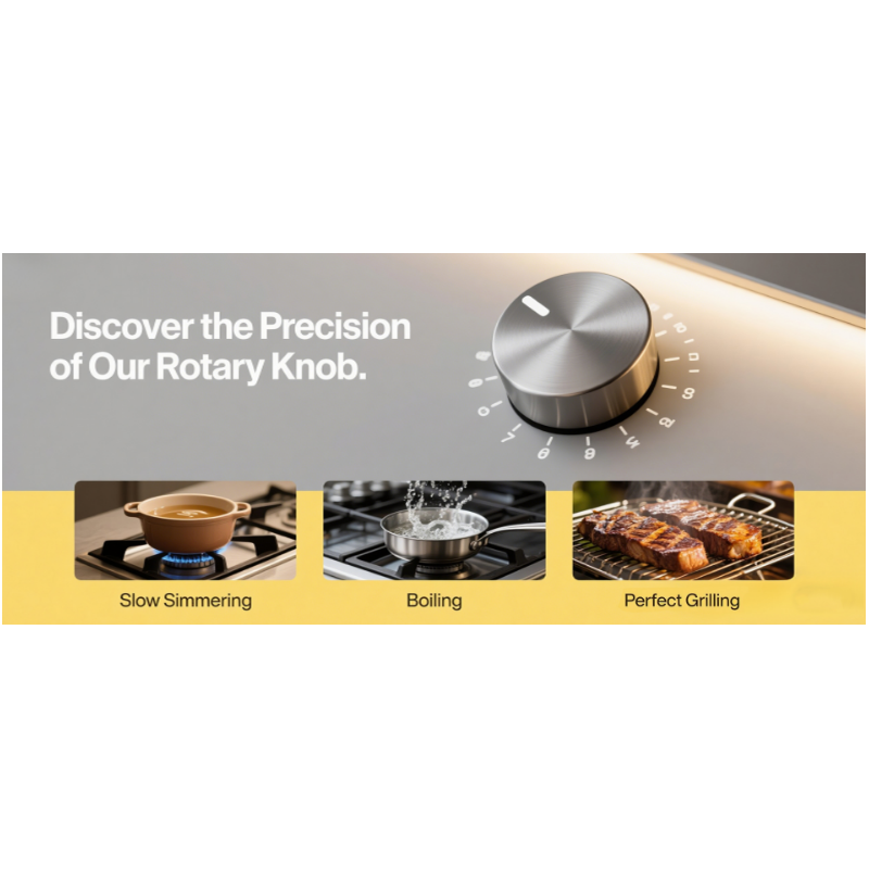 Why is your gas hob always at the wrong power? 9 levels of precise power control can help you solve it.