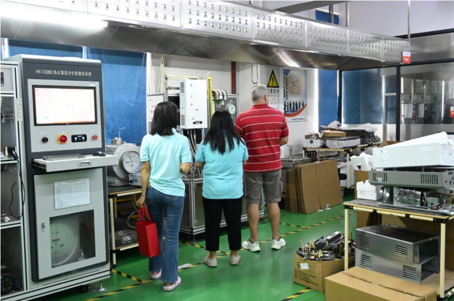 Greaidea's the product testing area