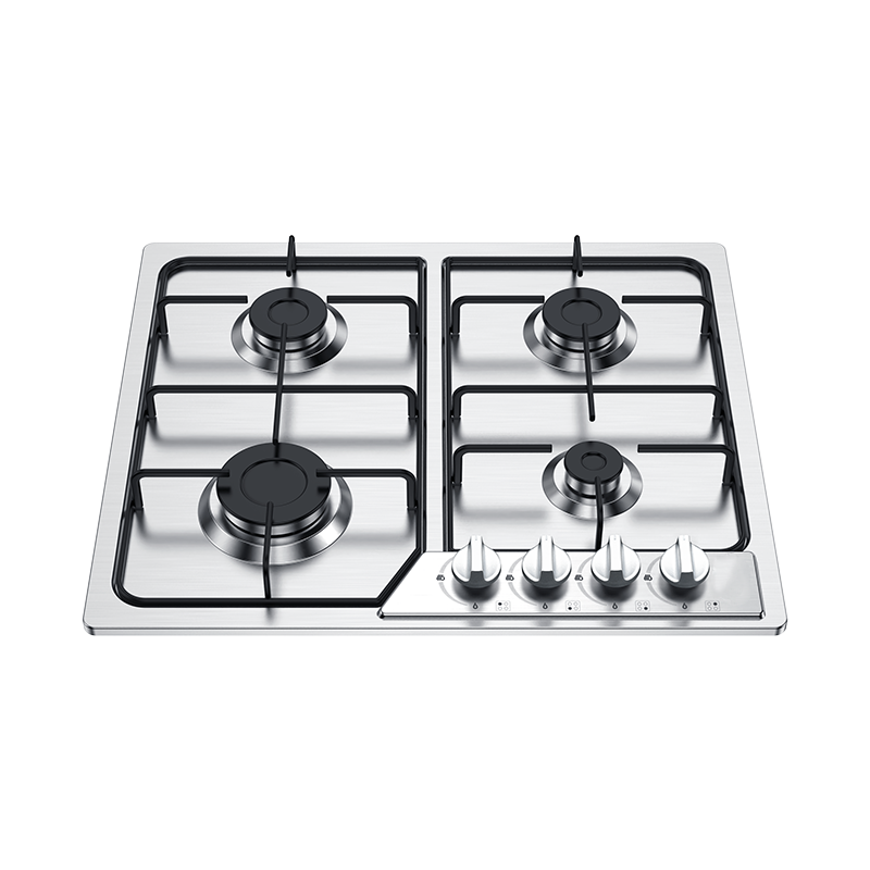 Greaidea's four-burner stainless steel gas hob