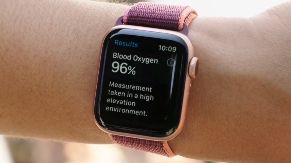  the principle of smartwatches to detect blood oxygen saturation