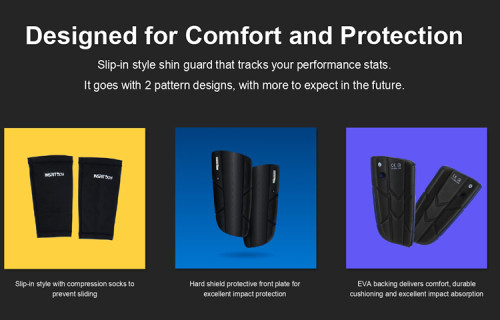 Smart Shin Guard | AI-powered algorithm into a pair of high-quality shin guards