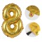 Number Balloons Wholesale | Golden Aluminum Foil Balloons for Birthday Party