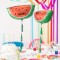 JOYEET Fruit Foil Mylar Balloons Supplier | Fruit Themed Party Decorations