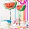 SUNBEAUTY Fruit Foil Mylar Balloons Supplier | Fruit Themed Party Decorations