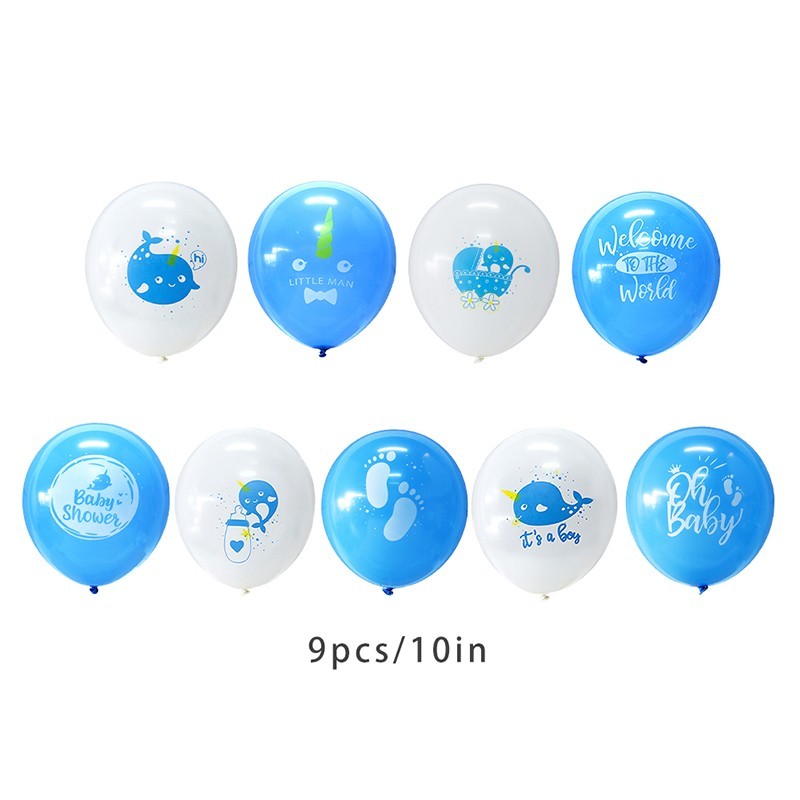 Narwhal Themed Balloons