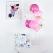 Unicorn Latex Balloons Wholesale | White Pink Assorted Balloons for Girls Party Supplier