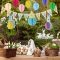 Egg Bunny Honeycomb Banner Dekorationen für Ostern | Frohe Ostern Party Dekorationen Großhandel