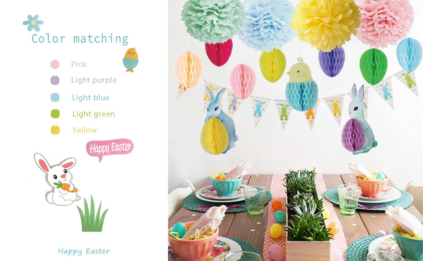 Easter decorations set