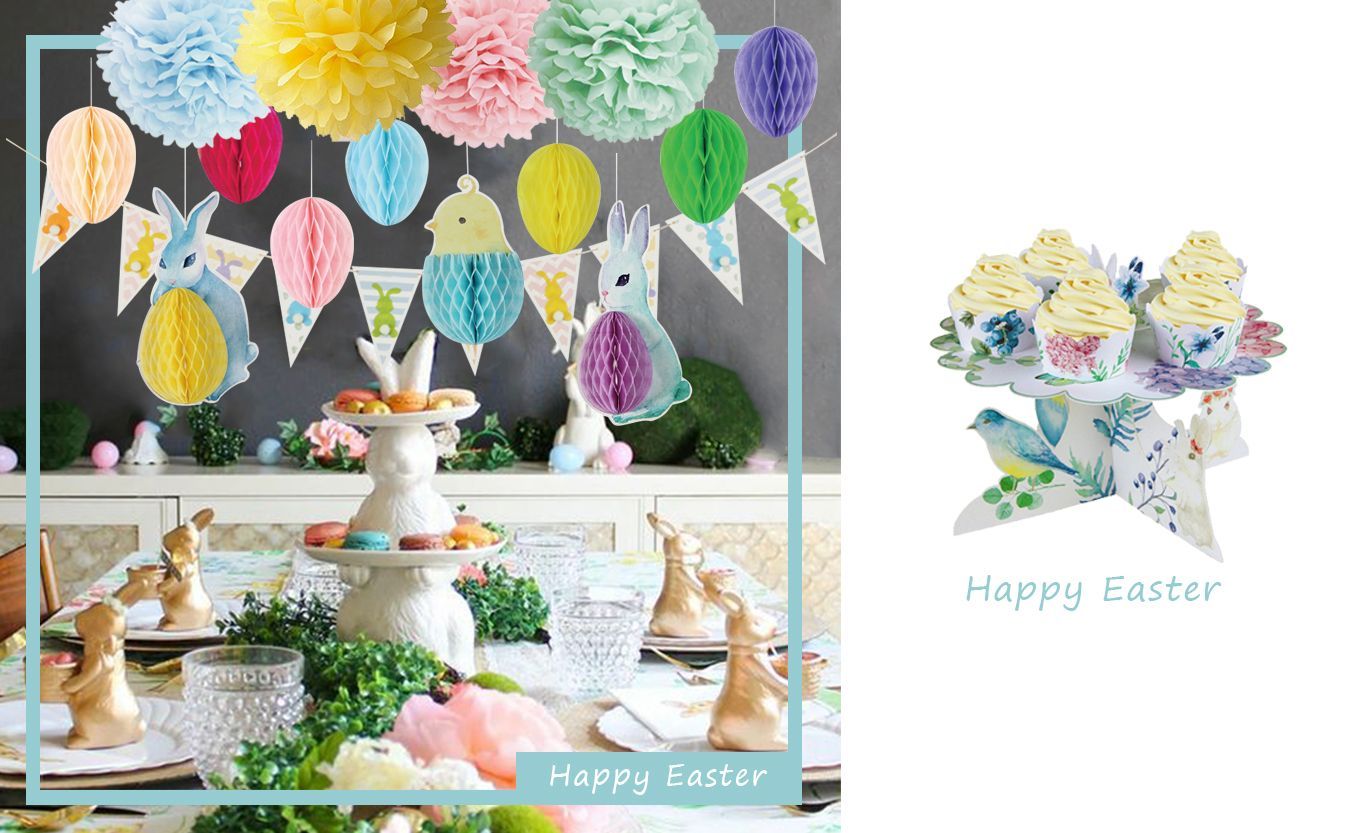 Easter decorations set