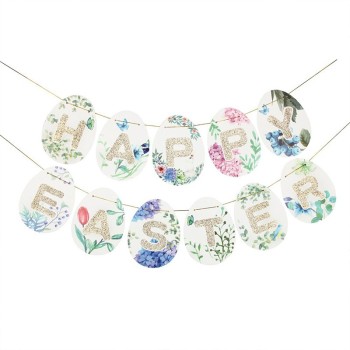 Happy Easter Banner Decorations Wholesale | Easter Themed Party Supplies