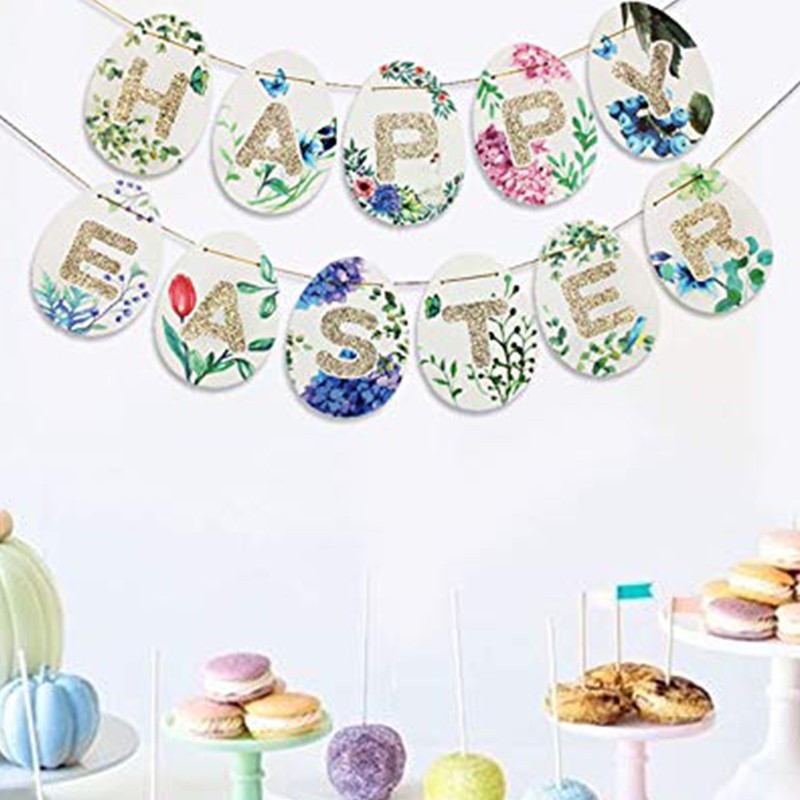 Happy Easter Banner Decorations