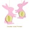 Bunny Honeycomb for Easter Party Ornaments | Easter Themed Party Kits Wholesale