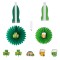St.Patrick's Day Decorations Wholesale | Hanging Fans Decorations Kit Supplier