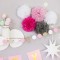 Baby Pink Happy 100 Days Themed Party Supplies Wholesale | Party Decorations for Girls