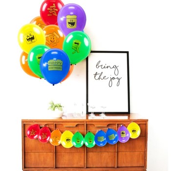 Cartoon Balloons for Party Decorations | Printed Latex Balloons Wholesale