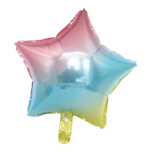 Ballons pour décorations de fête d'anniversaire pour enfants | Fournisseur de ballons en aluminium dégradé arc-en-ciel