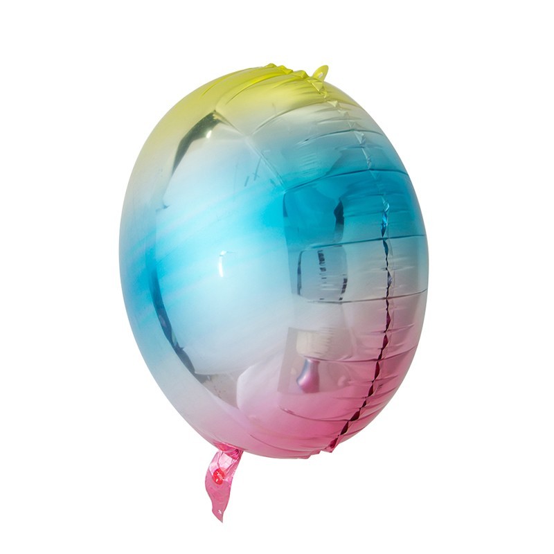 colorful gradient foil balloon